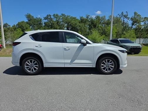 Rhodium White Metallic 2024 Mazda CX-5 2.5 S Select Package AWD