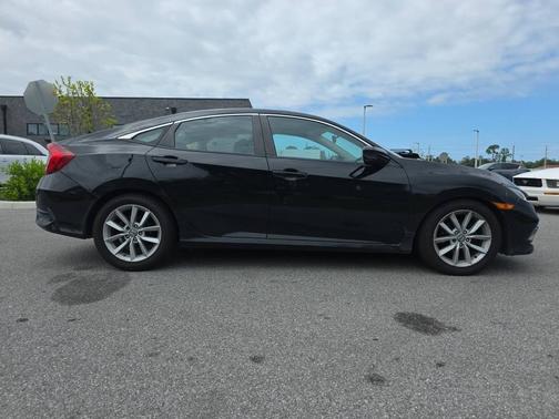 Cosmic Blue Metallic 2019 Honda Civic EX CVT