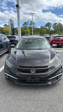 Cosmic Blue Metallic 2019 Honda Civic EX CVT