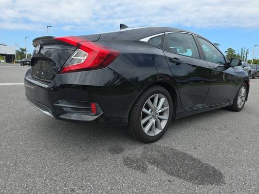 Cosmic Blue Metallic 2019 Honda Civic EX CVT