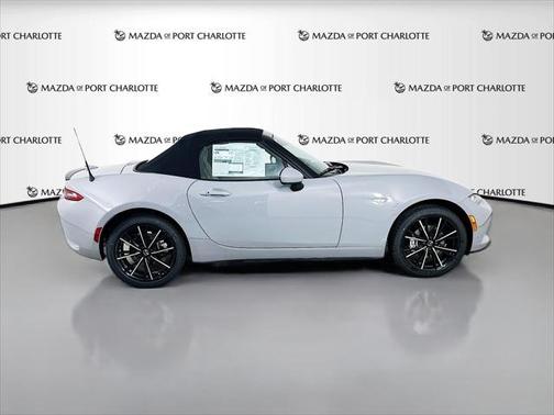 Aero Gray Metallic 2026 Mazda MX-5 Miata Grand Touring Auto