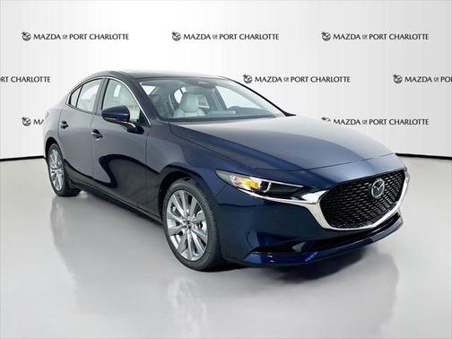 Deep Crystal Blue Mica 2026 Mazda Mazda3 2.5 S Preferred FWD