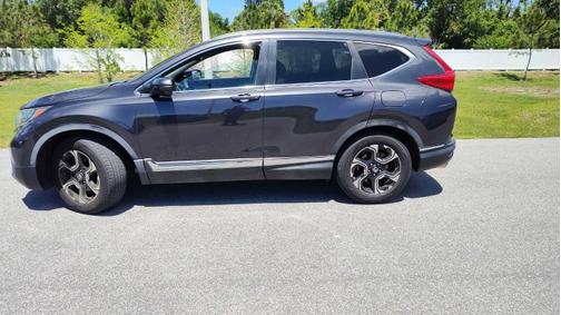 Gunmetal Metallic 2019 Honda CR-V Touring AWD