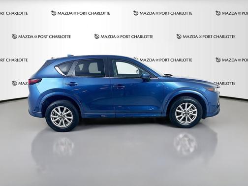 Eternal Blue Mica 2024 Mazda CX-5 2.5 S Preferred Package AWD