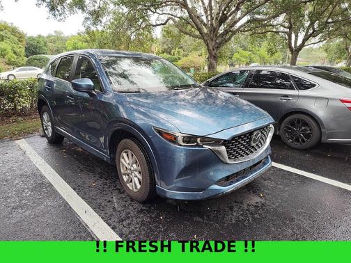 Eternal Blue Mica 2024 Mazda CX-5 2.5 S Preferred Package AWD
