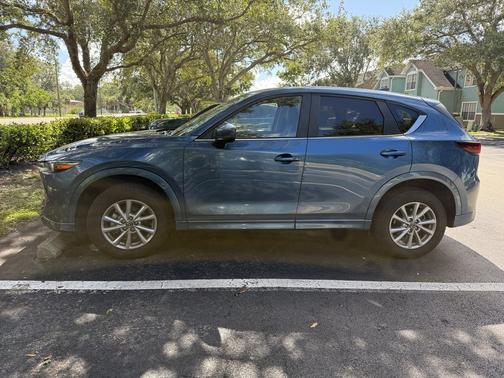 Eternal Blue Mica 2024 Mazda CX-5 2.5 S Preferred Package AWD