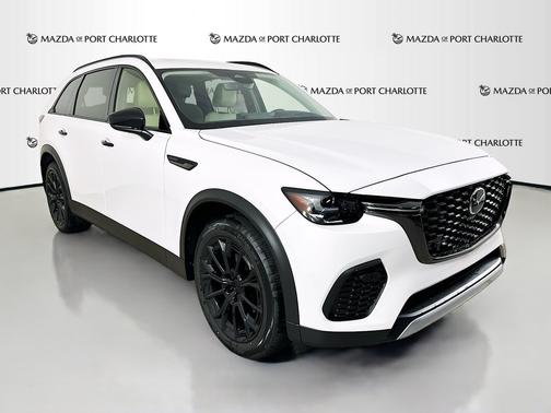 Rhodium White Premium 2026 Mazda CX-70 3.3 Turbo Premium AWD