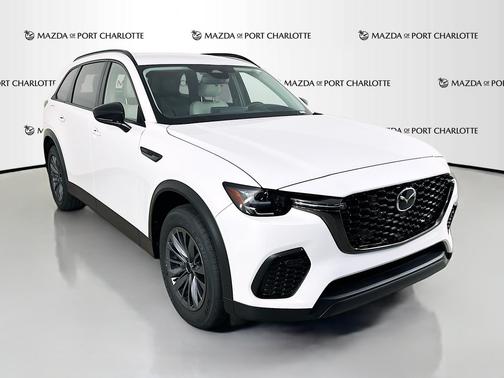 Rhodium White Premium 2026 Mazda CX-70 PHEV SC Plus AWD