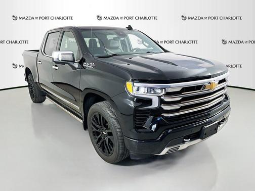 Black 2022 Chevrolet Silverado 1500 4WD Crew Cab 147" High Country