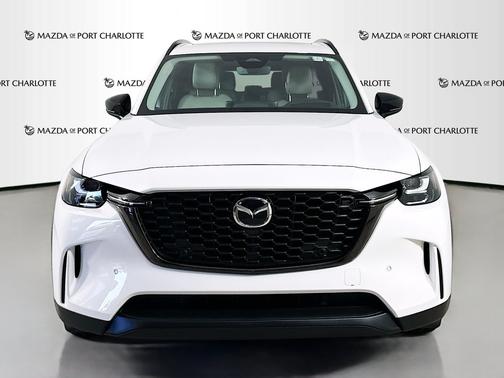 Rhodium White Premium 2026 Mazda CX-90 PHEV Premium Sport AWD