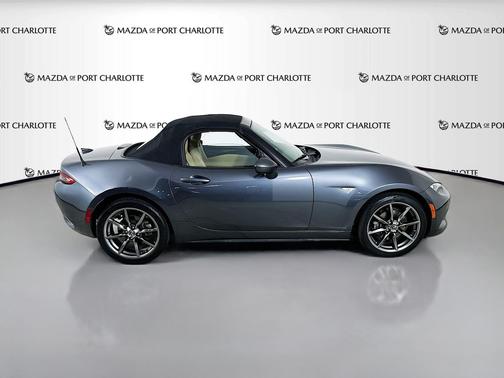 Meteor Gray Mica 2016 Mazda MX-5 Miata 2dr Conv Auto Grand Touring