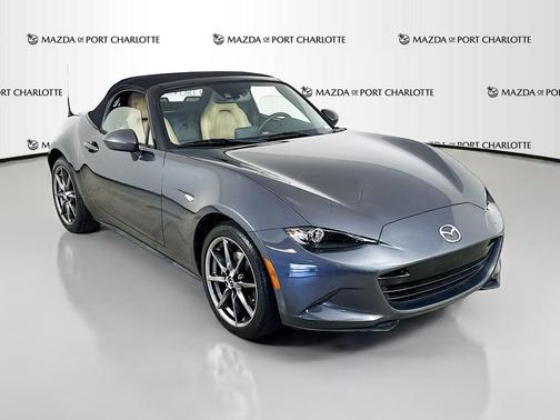 Meteor Gray Mica 2016 Mazda MX-5 Miata 2dr Conv Auto Grand Touring