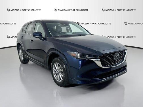 Deep Crystal Blue Mica 2024 Mazda CX-5 2.5 S Preferred Package AWD