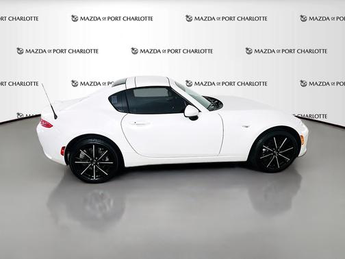 Snowflake White Pearl Mica 2024 Mazda MX-5 Miata RF Grand Touring Auto