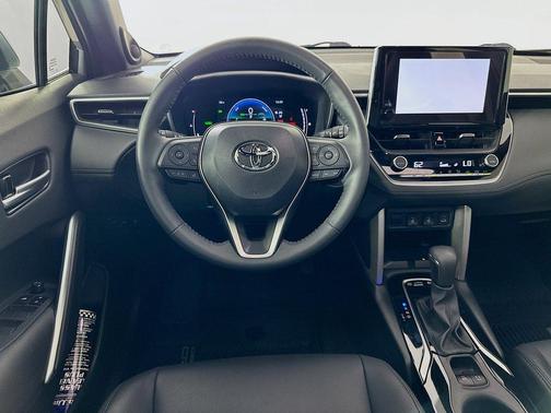 Sonic Silver/Jet Black 2024 Toyota Corolla Cross Hybrid XSE 4WD (Natl)