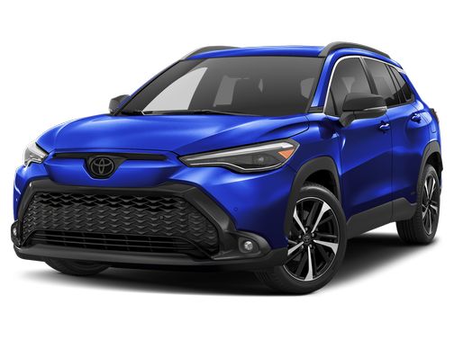 Sonic Silver/Jet Black 2024 Toyota Corolla Cross Hybrid XSE 4WD (Natl)