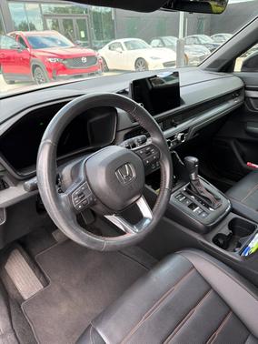 Platinum White Pearl 2024 Honda CR-V Hybrid Sport-L FWD