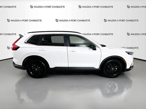 Platinum White Pearl 2024 Honda CR-V Hybrid Sport-L FWD