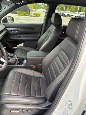 Platinum White Pearl 2024 Honda CR-V Hybrid Sport-L FWD