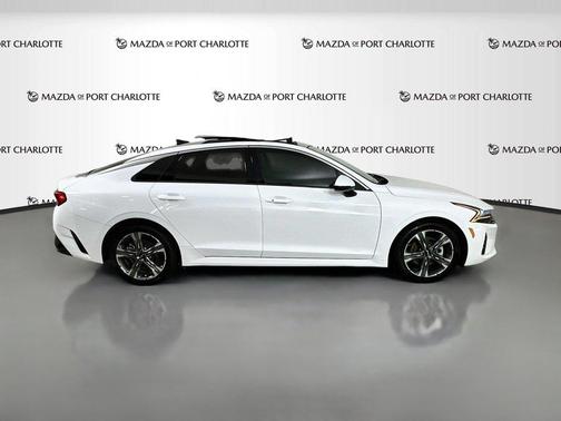 Glacial White Pearl 2023 Kia K5 EX Auto FWD