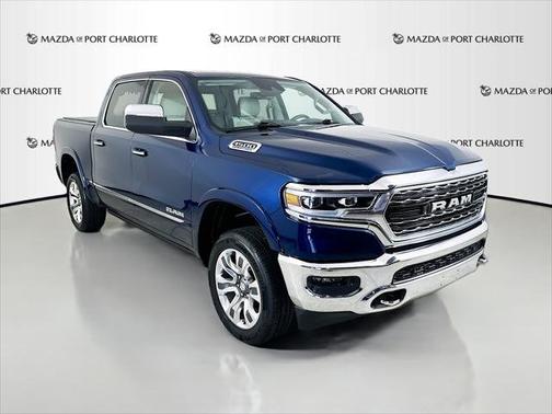 Patriot Blue Pearlcoat 2022 RAM 1500 Limited 4x2 Crew Cab 5'7" Box