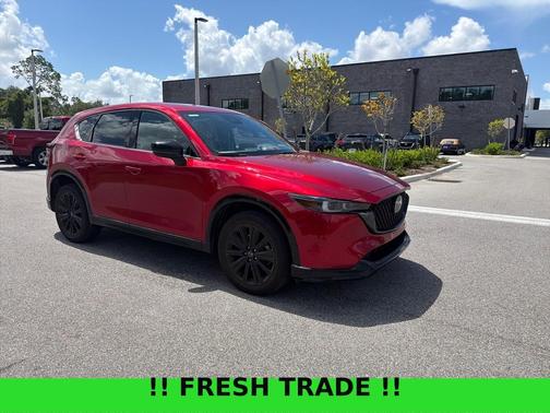 Soul Red Crystal Metallic 2025 Mazda CX-5 2.5 Turbo Premium Package AWD