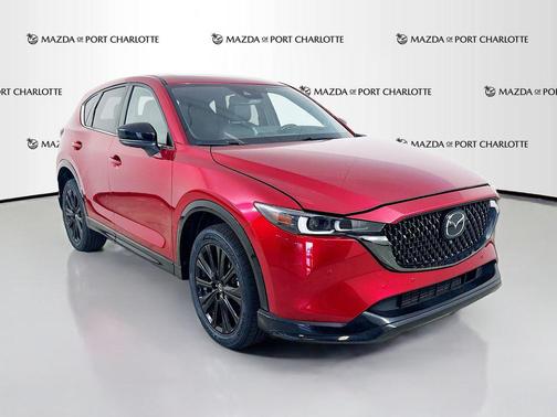 Soul Red Crystal Metallic 2025 Mazda CX-5 2.5 Turbo Premium Package AWD