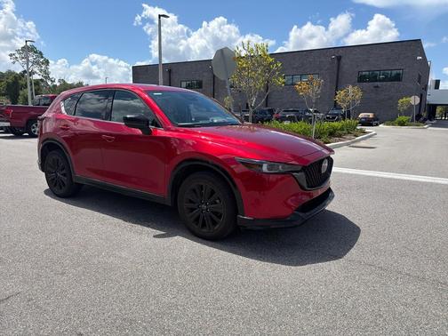 Soul Red Crystal Metallic 2025 Mazda CX-5 2.5 Turbo Premium Package AWD