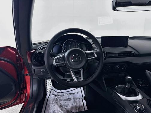Soul Red Crystal Metallic 2026 Mazda MX-5 Miata Club Manual
