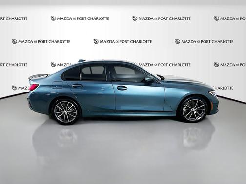Blue Ridge Mountain Metallic 2021 BMW 330 330i Sedan North America