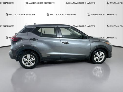 Gun Metallic 2023 Nissan Kicks S FWD
