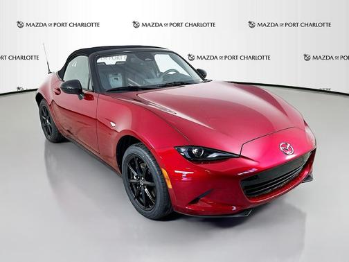Soul Red Crystal Metallic 2026 Mazda MX-5 Miata Sport Manual