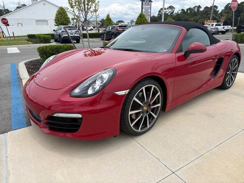 Carmine Red 2015 Porsche Boxster 2dr Roadster S