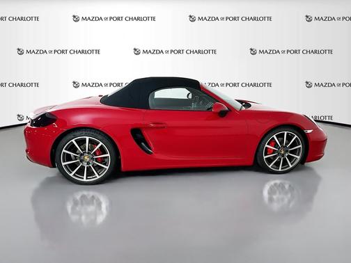 Carmine Red 2015 Porsche Boxster 2dr Roadster S