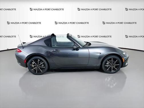 Machine Gray Metallic 2026 Mazda MX-5 Miata RF Grand Touring Auto