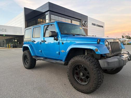 Hydro Blue Pearl Coat 2014 Jeep Wrangler Unlimited 4WD 4dr Freedom Edition *Ltd Avail*