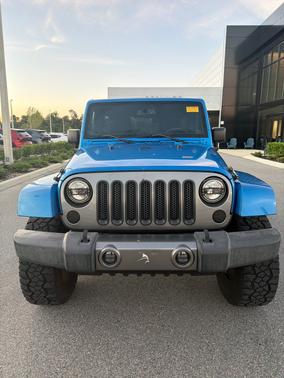 Hydro Blue Pearl Coat 2014 Jeep Wrangler Unlimited 4WD 4dr Freedom Edition *Ltd Avail*