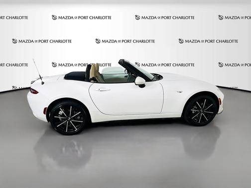 Snowflake White Pearl Mica 2026 Mazda MX-5 Miata Grand Touring Auto
