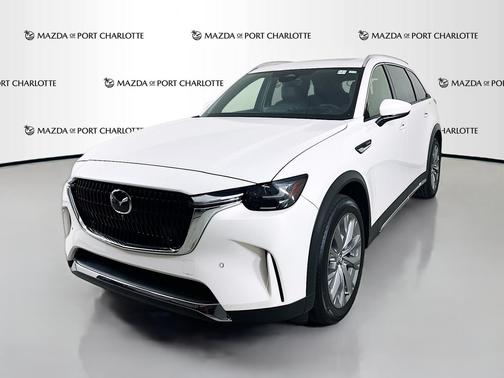 Rhodium White Premium 2025 Mazda CX-90 3.3 Turbo Premium Plus Package