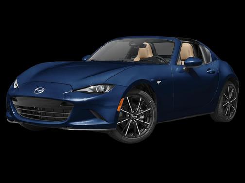 Jet Black Mica 2026 Mazda MX-5 Miata RF Grand Touring Auto