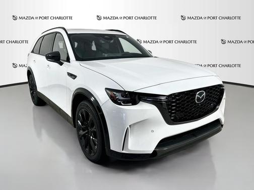 Rhodium White Premium 2026 Mazda CX-90 3.3 Turbo S Premium Sport