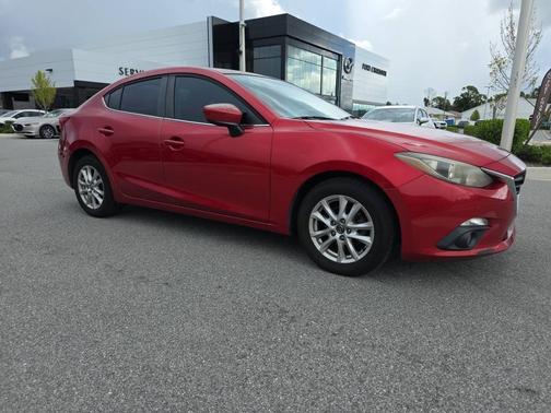 Soul Red Metallic 2015 Mazda Mazda3 4dr Sdn Auto i Touring