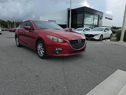 Soul Red Metallic 2015 Mazda Mazda3 4dr Sdn Auto i Touring