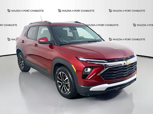 Crimson Metallic 2025 Chevrolet Trailblazer FWD 4dr LT