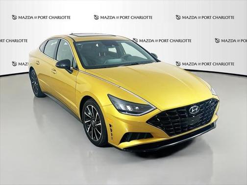 Glowing Yellow 2020 Hyundai SONATA SEL Plus 1.6T