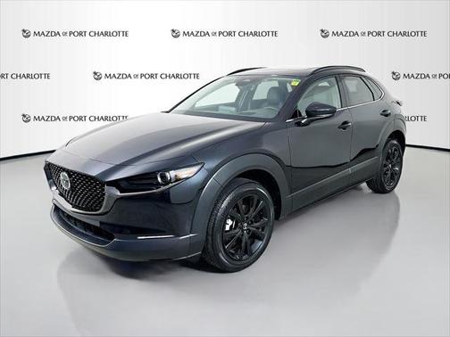 Jet Black Mica 2025 Mazda CX-30 2.5 Turbo Premium Package AWD
