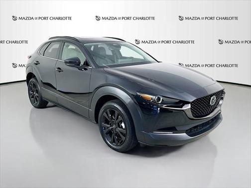 Jet Black Mica 2025 Mazda CX-30 2.5 Turbo Premium Package AWD