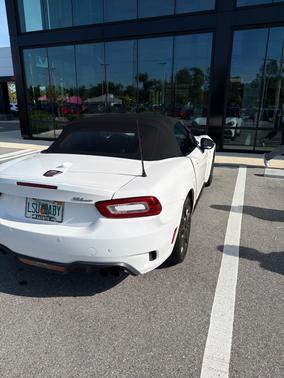 Bianco Gelato White 2017 FIAT 124 Spider Elaborazione Abarth Convertible