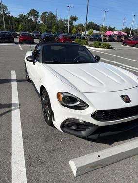 Bianco Gelato White 2017 FIAT 124 Spider Elaborazione Abarth Convertible