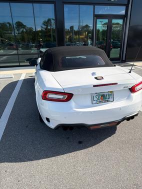 Bianco Gelato White 2017 FIAT 124 Spider Elaborazione Abarth Convertible